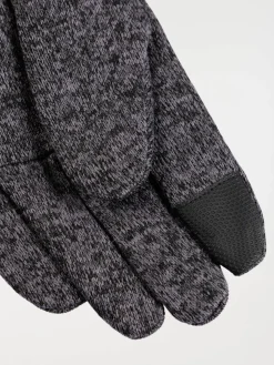 Gants tactiles gris homme