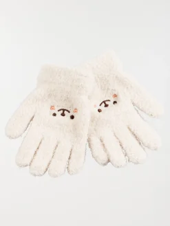 Gants tout doux coquille smile fille