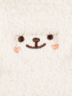 Gants tout doux coquille smile fille