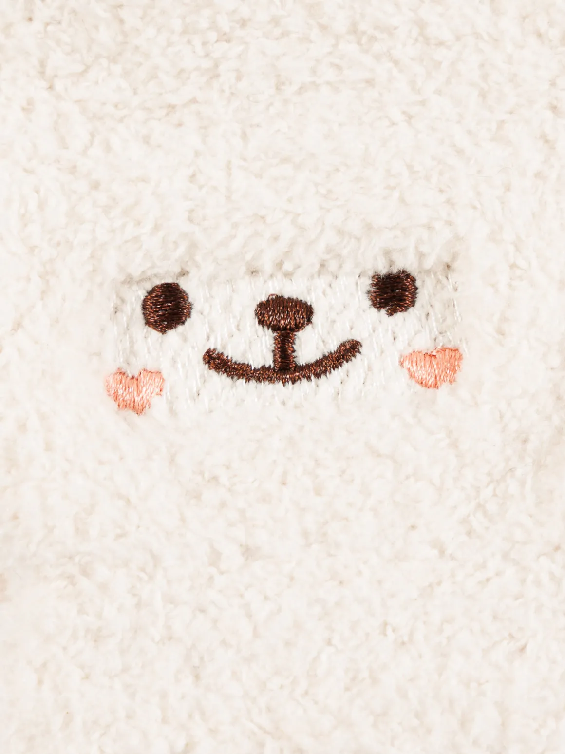 Gants tout doux coquille smile fille