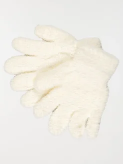 Gants tout doux écru fille