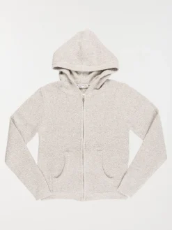 Gilet à capuche zippé fille (XXS-M)
