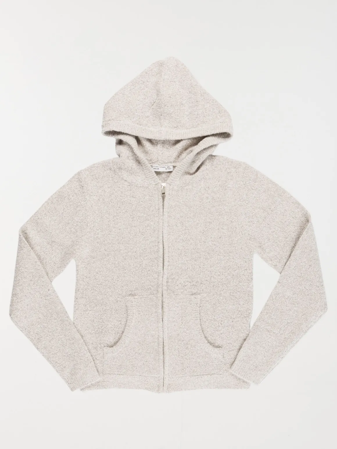 Gilet à capuche zippé fille (XXS-M)