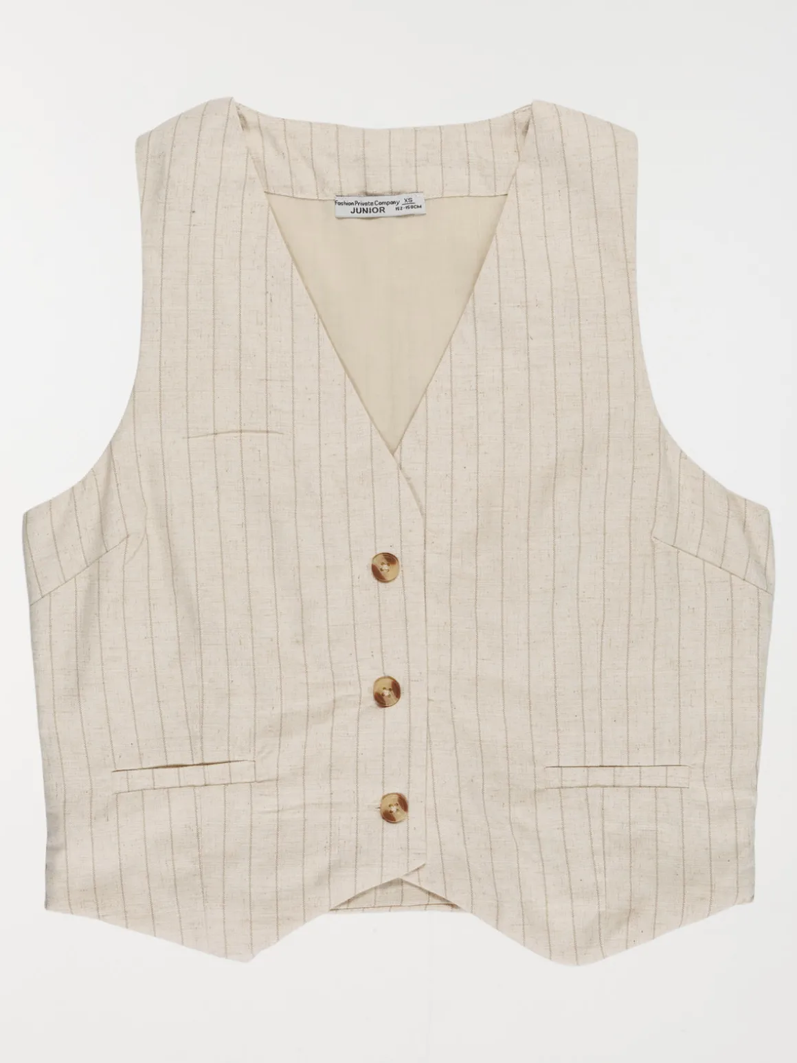 Gilet à rayures fille (XXS-M)