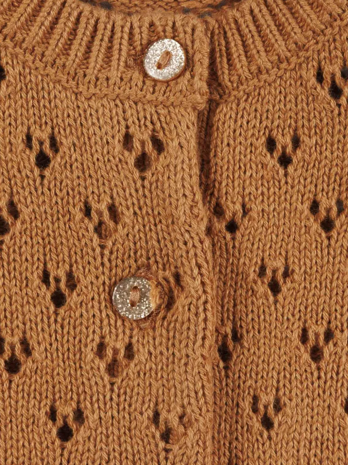Gilet ajouré fille (3-36M)