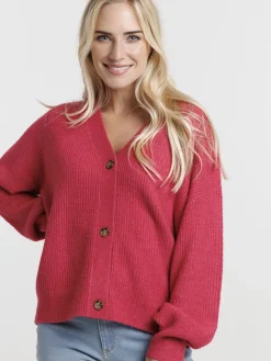 Gilet basique boutonné femme