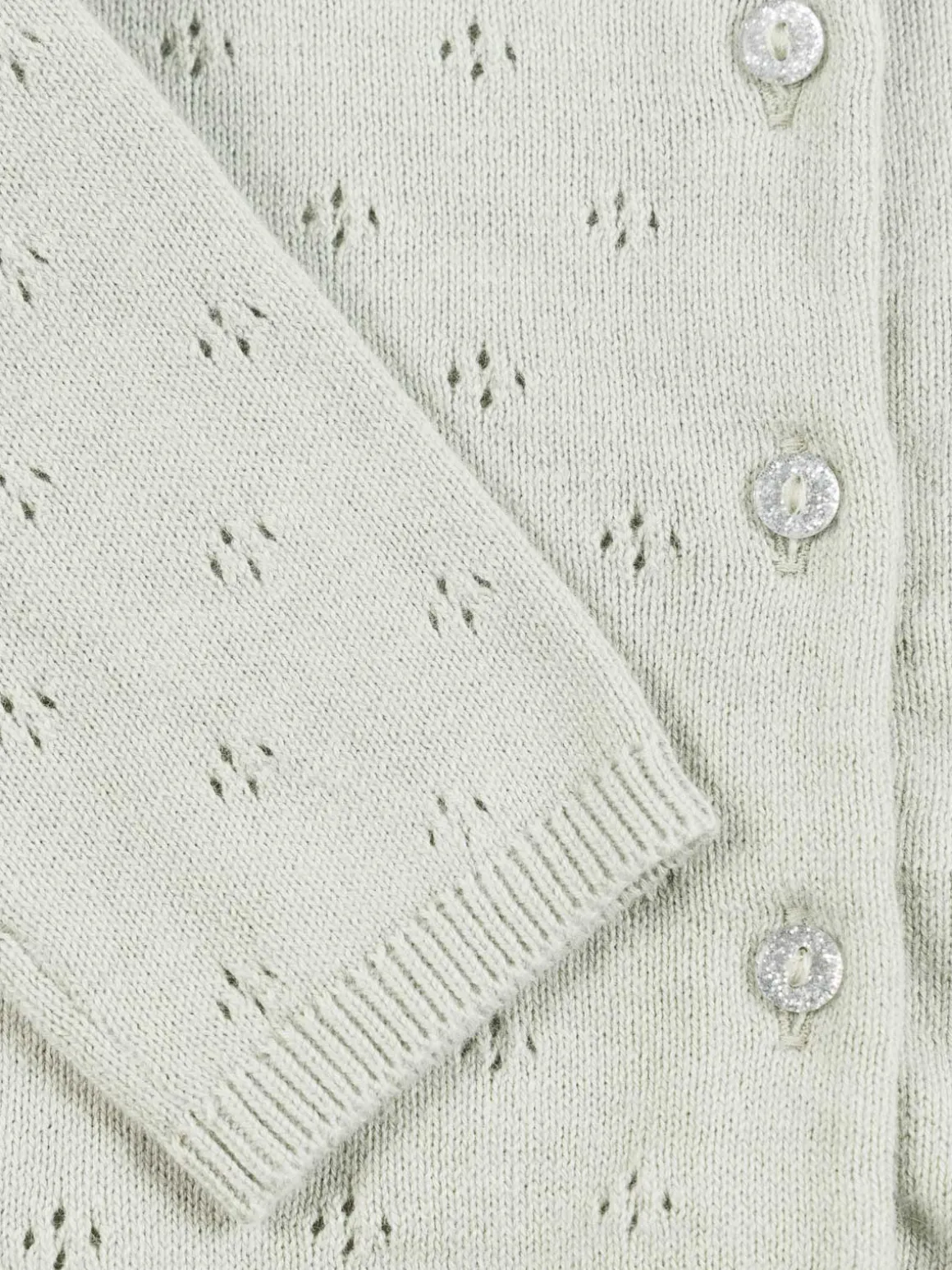 Gilet boutonné baby blue fille (3-36M)