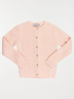 Gilet boutonné doly pink fille (3-12A)