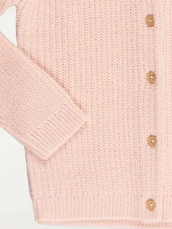 Gilet boutonné doly pink fille (3-12A)
