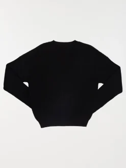 Gilet boutonné noir fille (XXS-M)