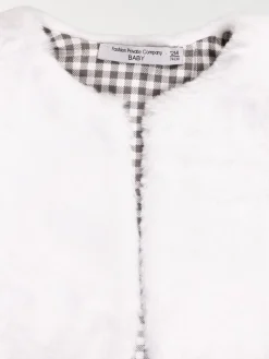 Gilet doux sans manches fille (3-36M)