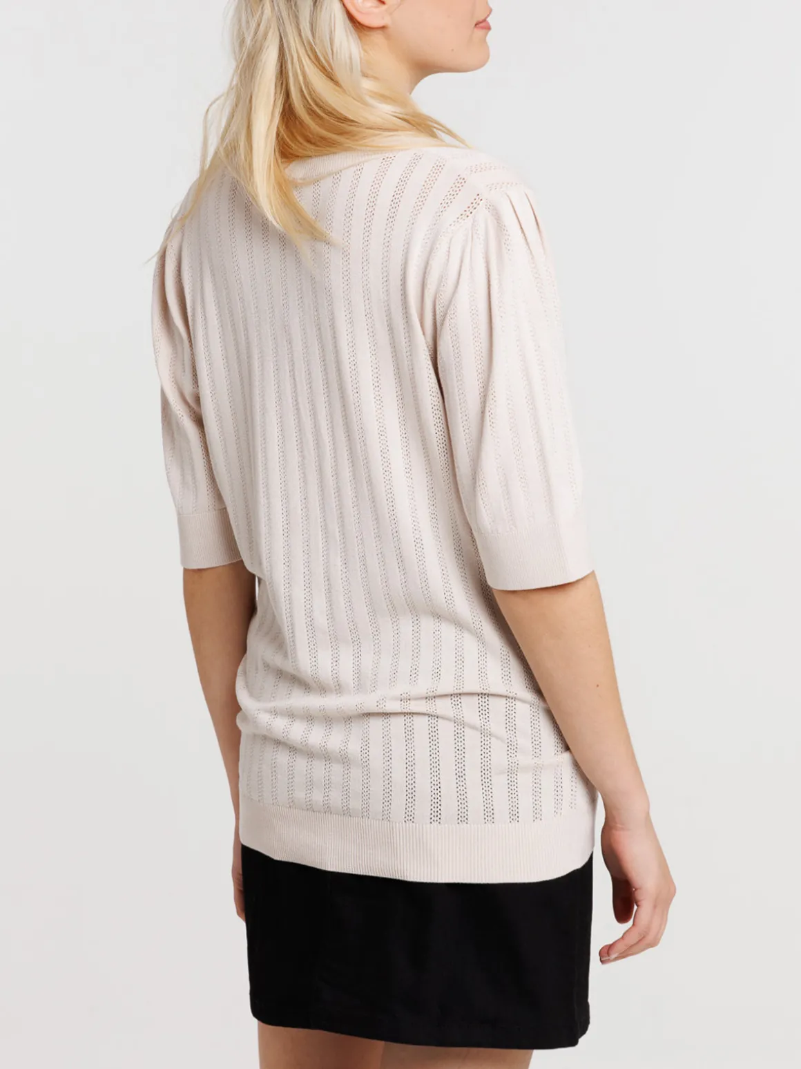 Gilet manches courtes femme