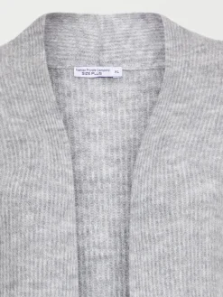 Gilet ouvert grande taille femme