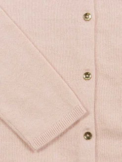 Gilet rose baroque uni fille (3-12A)