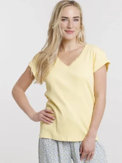 Haut de pyjama golden haze femme