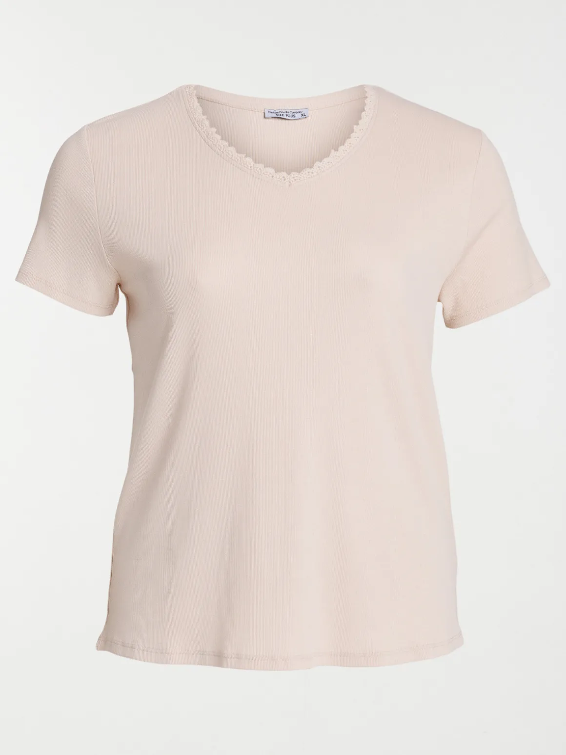 Haut de pyjama grande taille femme