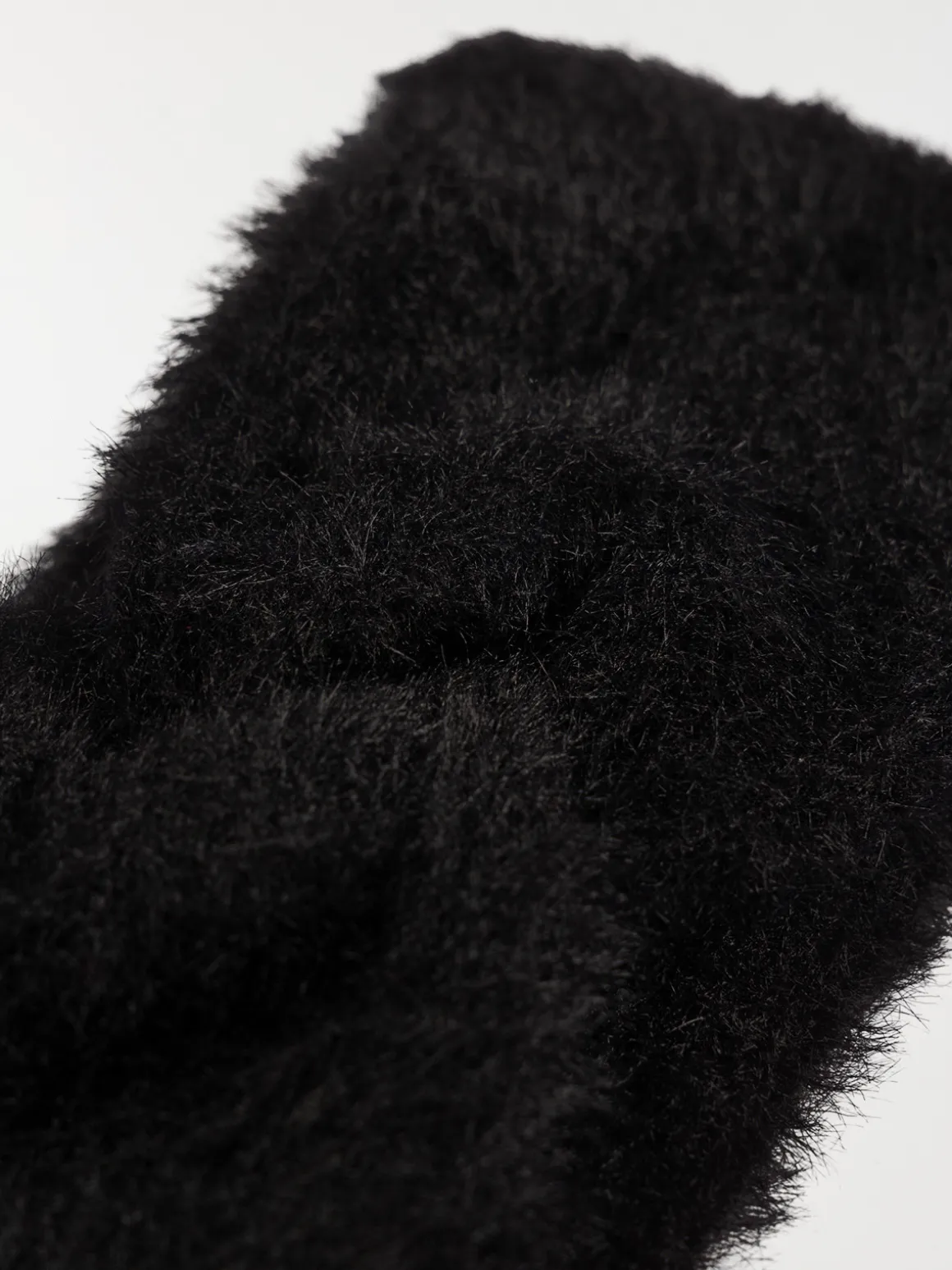Headband tout doux noir femme