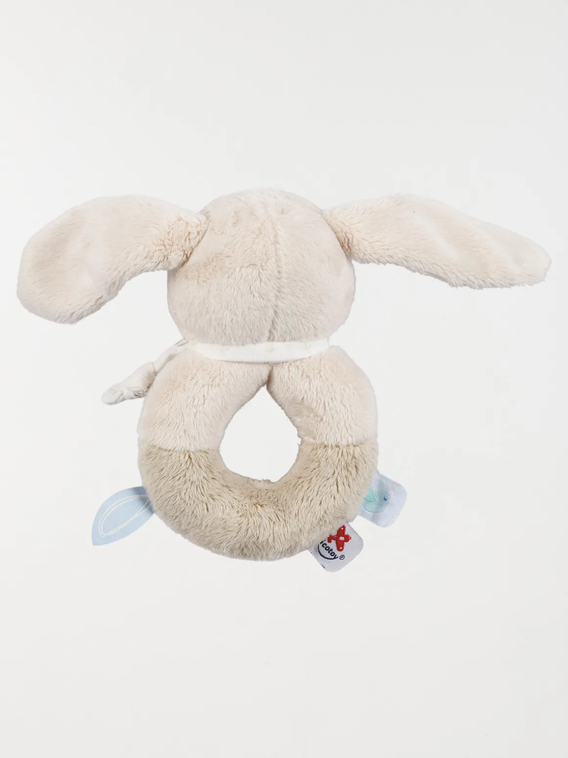 Hochet peluche lapin 16 cm