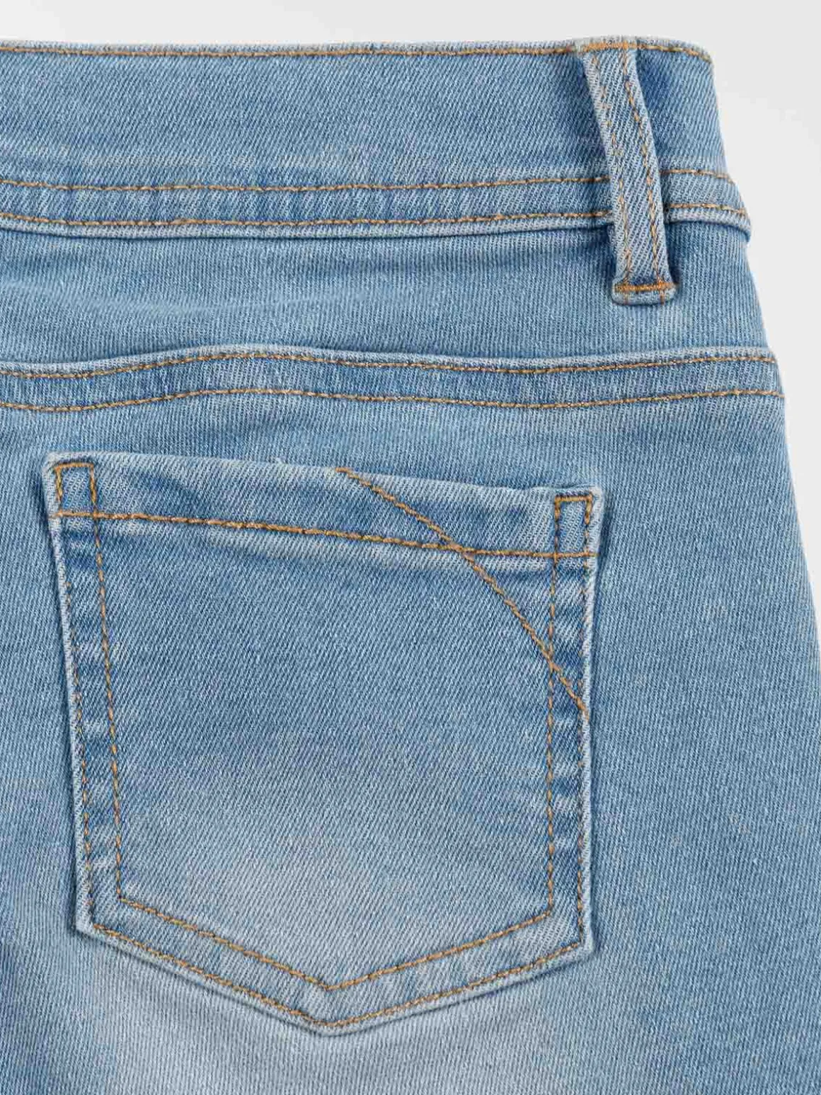 Jean bleached slim fille (3-12A)