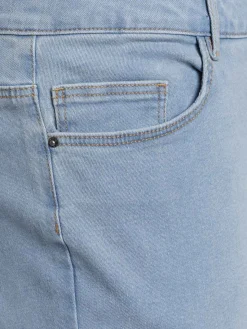 Jean bootcut bleach grande taille femme
