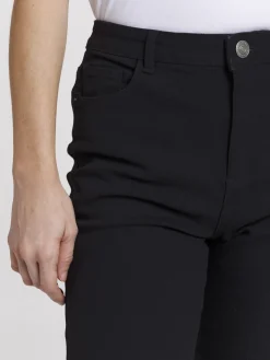 Jean bootcut noir femme