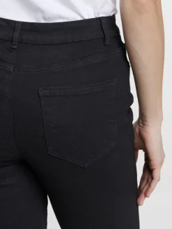 Jean bootcut noir femme
