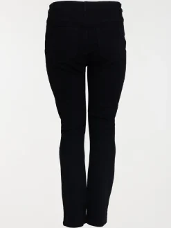 Jean bootcut noir grande taille femme