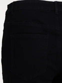 Jean bootcut noir grande taille femme