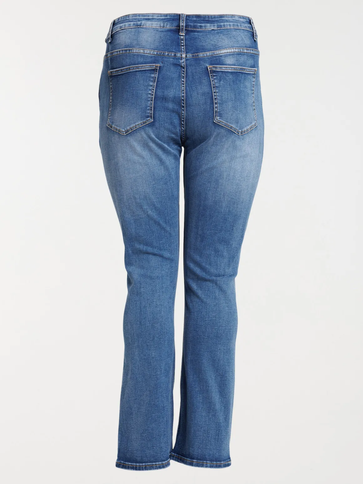Jean bootcut stone grande taille femme