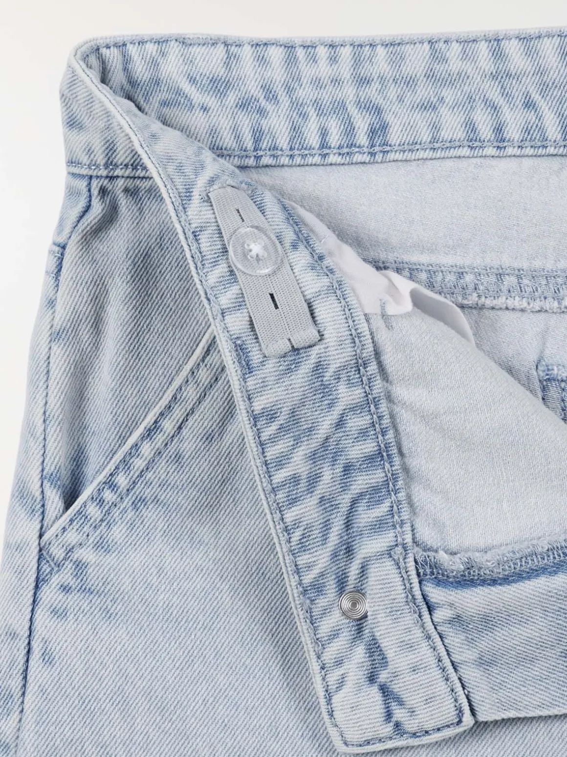 Jean cargo wide leg fille (XXS-M)