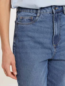 Jean coloris stone femme