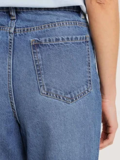 Jean coloris stone femme