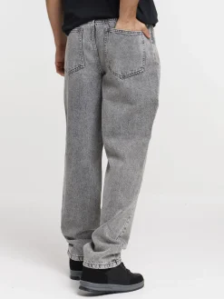 Jean coupe regular gris homme