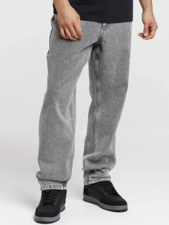 Jean coupe regular gris homme