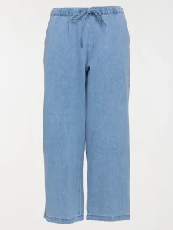 Jean double stone grande taille femme