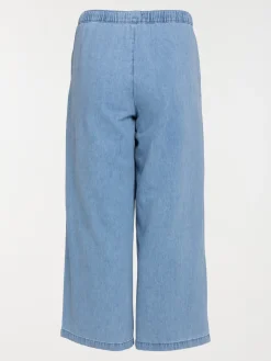 Jean double stone grande taille femme