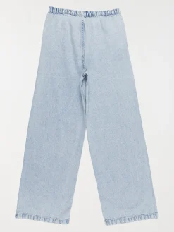 Jean fille wide leg bleach snow (XXS-M)
