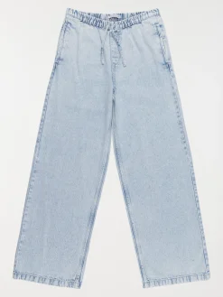Jean fille wide leg bleach snow (XXS-M)