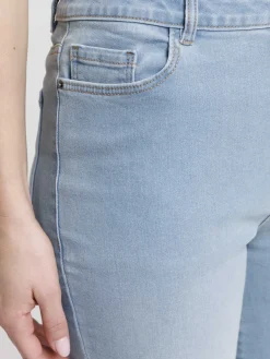 Jean flare bleached femme