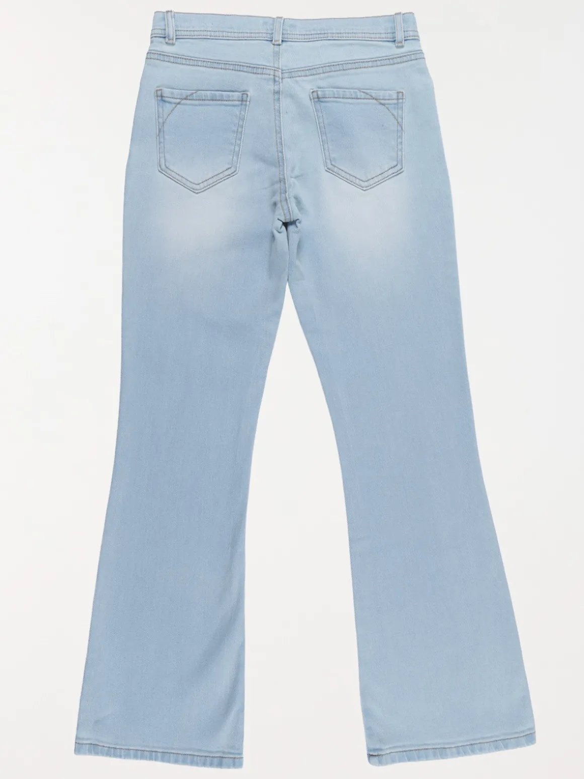 Jean flare bleached fille (XXS-M)