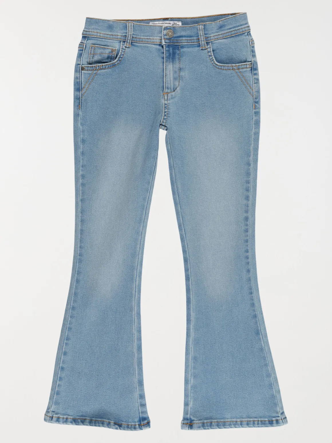 Jean flare bleached fille (3-12A)