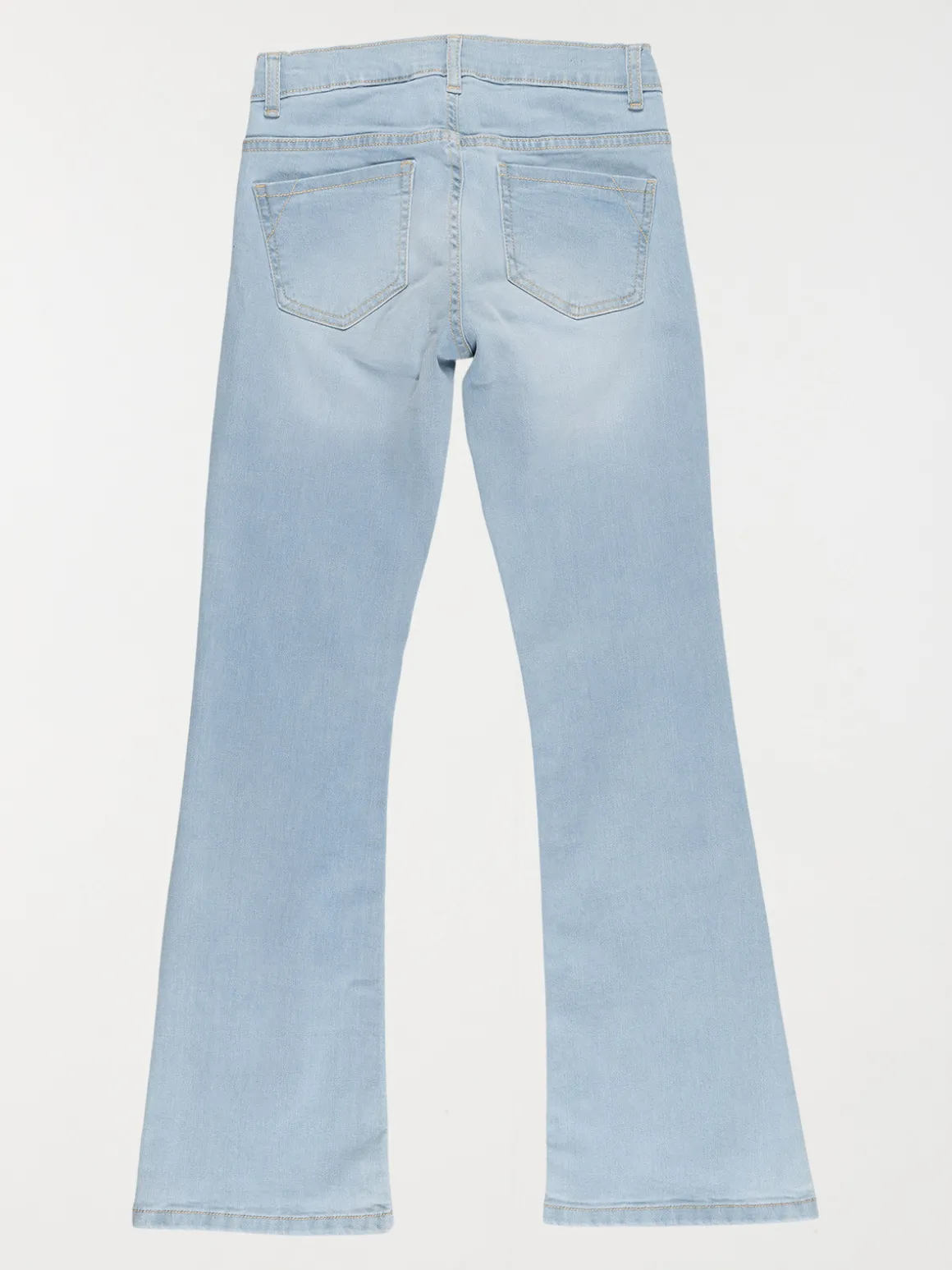 Jean flare bleached fille (XXS-M)