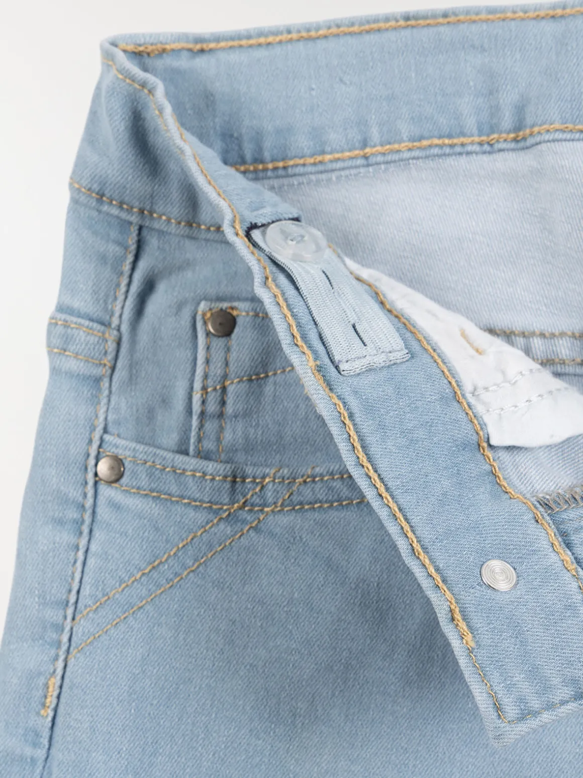 Jean flare bleached fille (XXS-M)