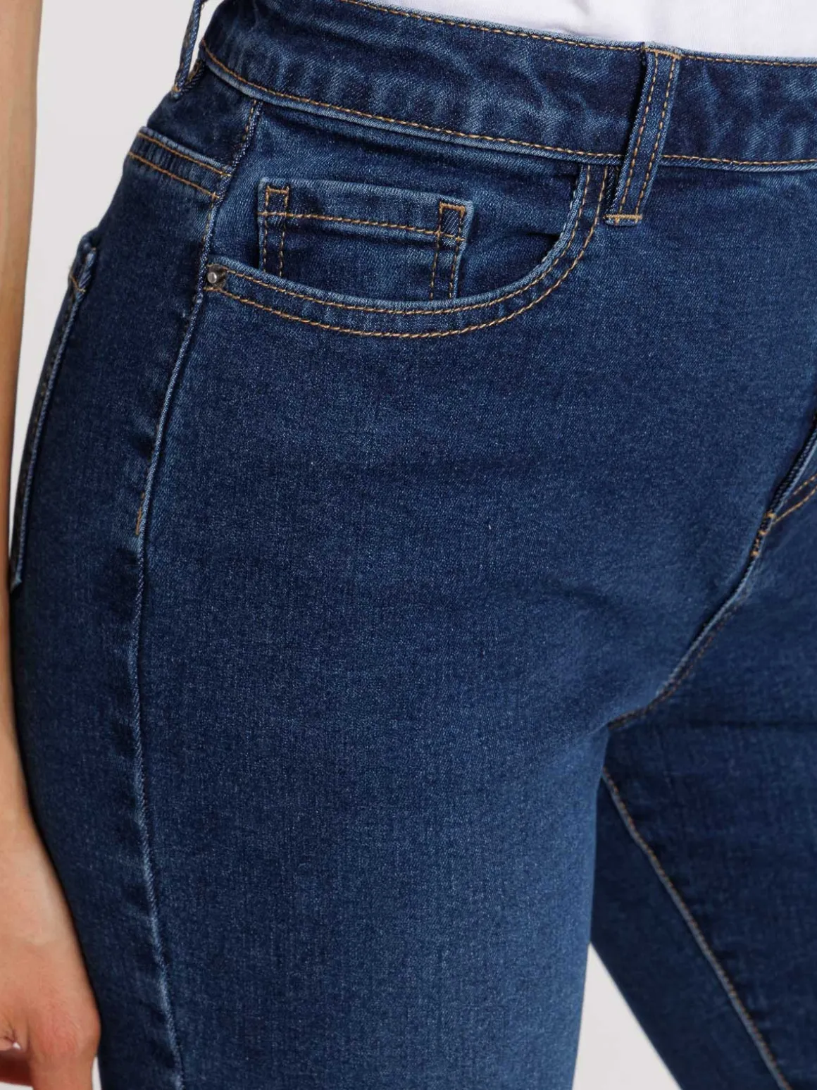 Jean flare brut femme
