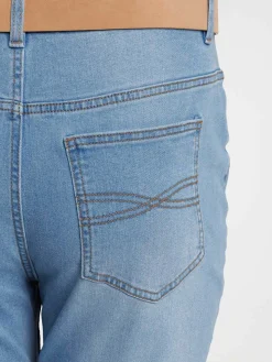Jean flare grande taille femme