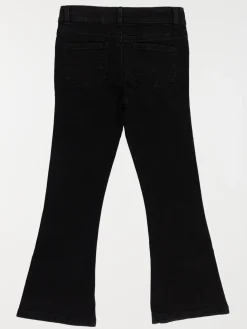 Jean flare noir fille (3-12A)