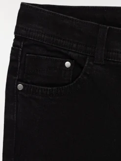 Jean flare noir fille (3-12A)