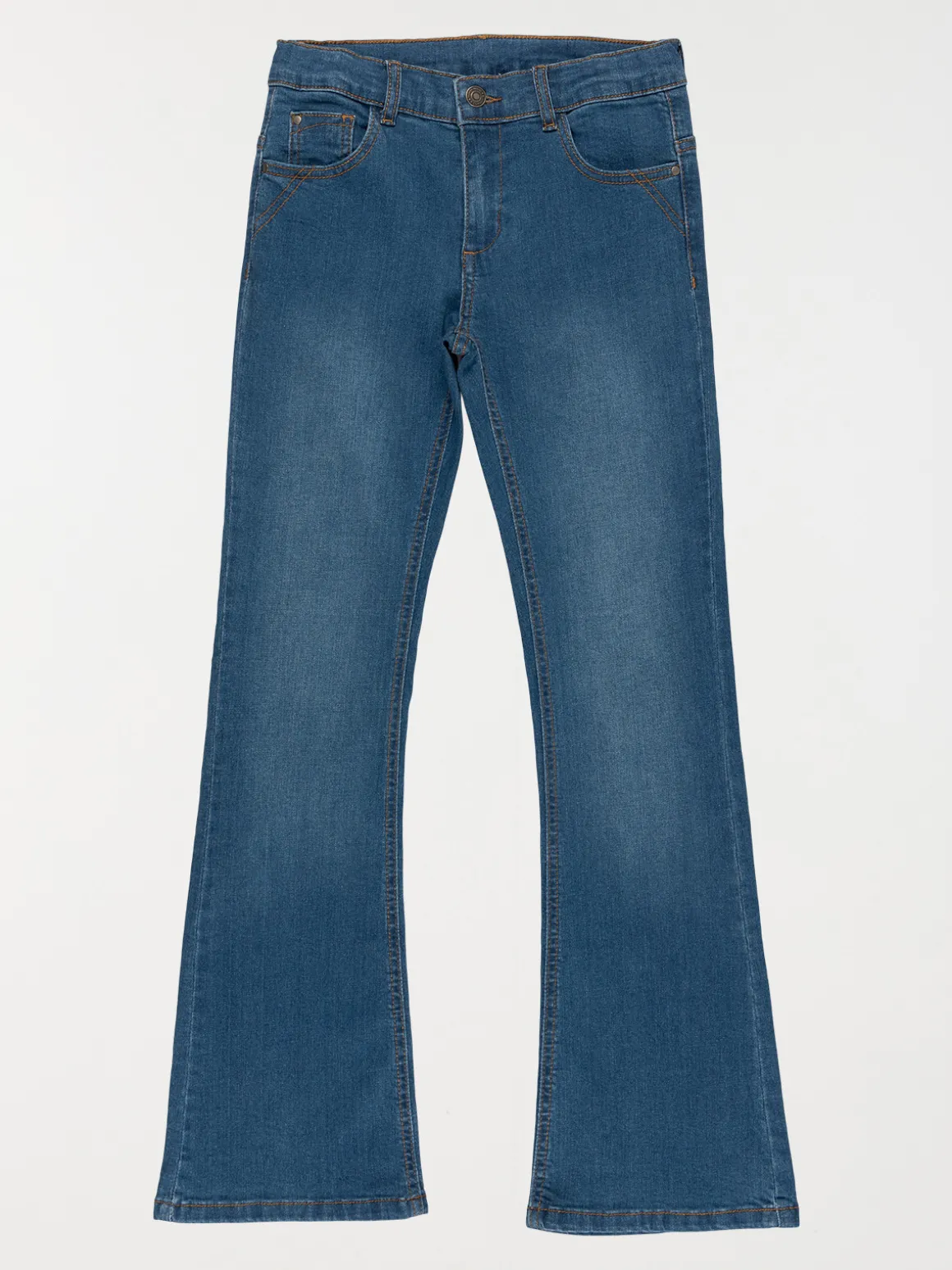 Jean flare stone fille (XXS-M)