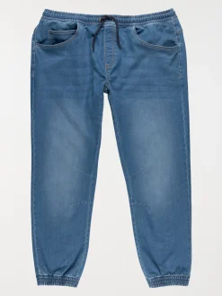 Jean jogging stone grande taille homme