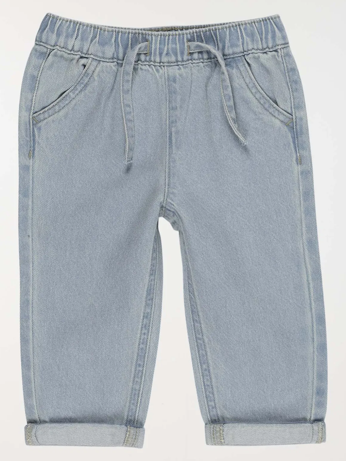 Jean élastiqué bleach fille (3-36M)